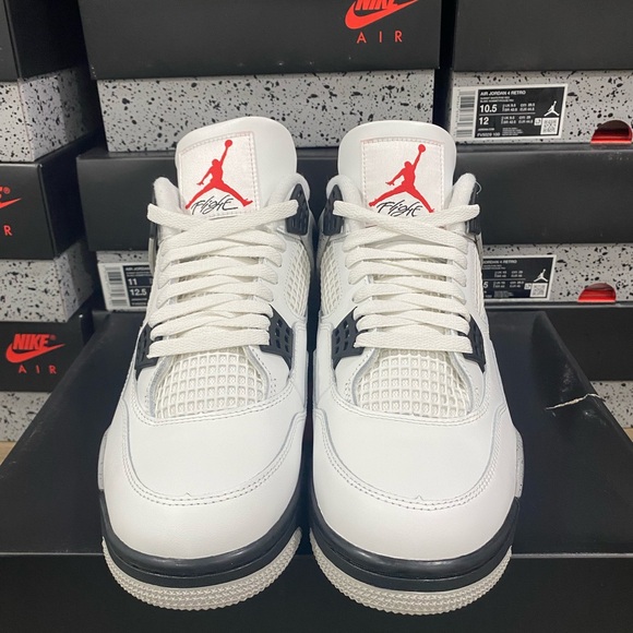 Jordan 4 White Cement 2025